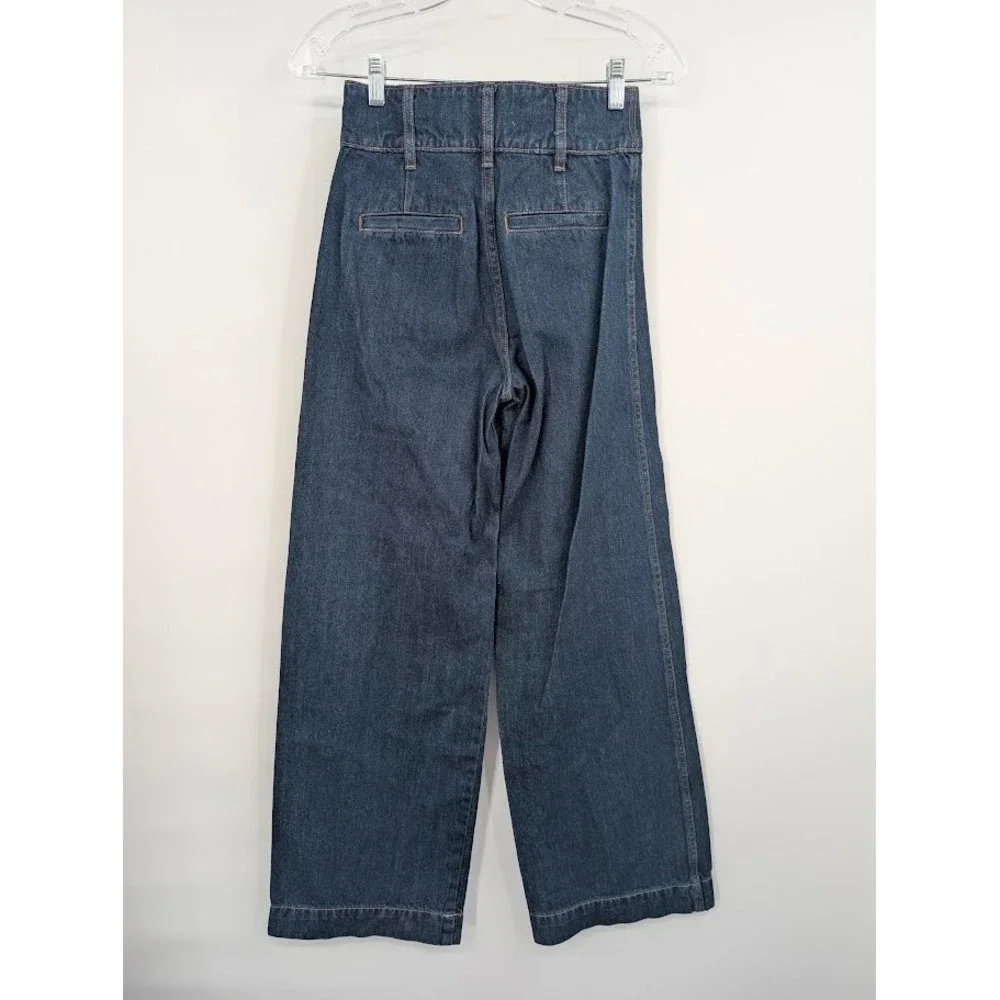 We‎ the Free Wide Leg Denim Jeans high rise Women's 24